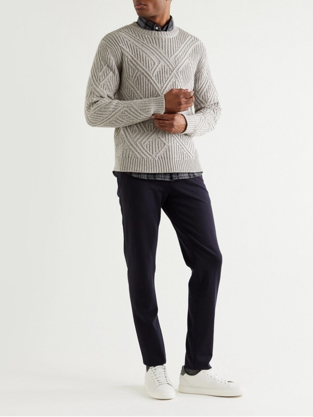 Peter Millar Wool Blend Crewneck Sweater